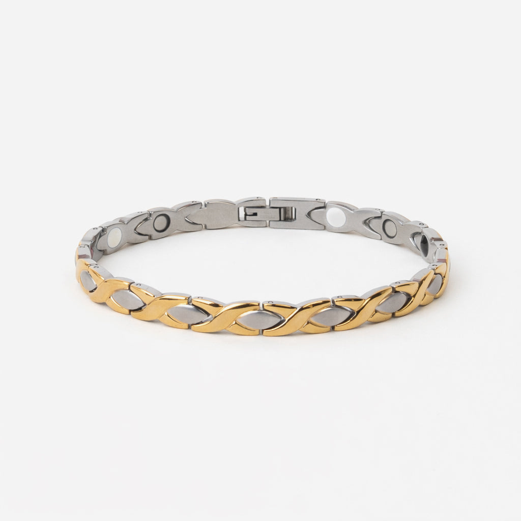 XoXo Ladies Single Silver and Gold