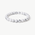Howlite Calm Beads Bracelet
