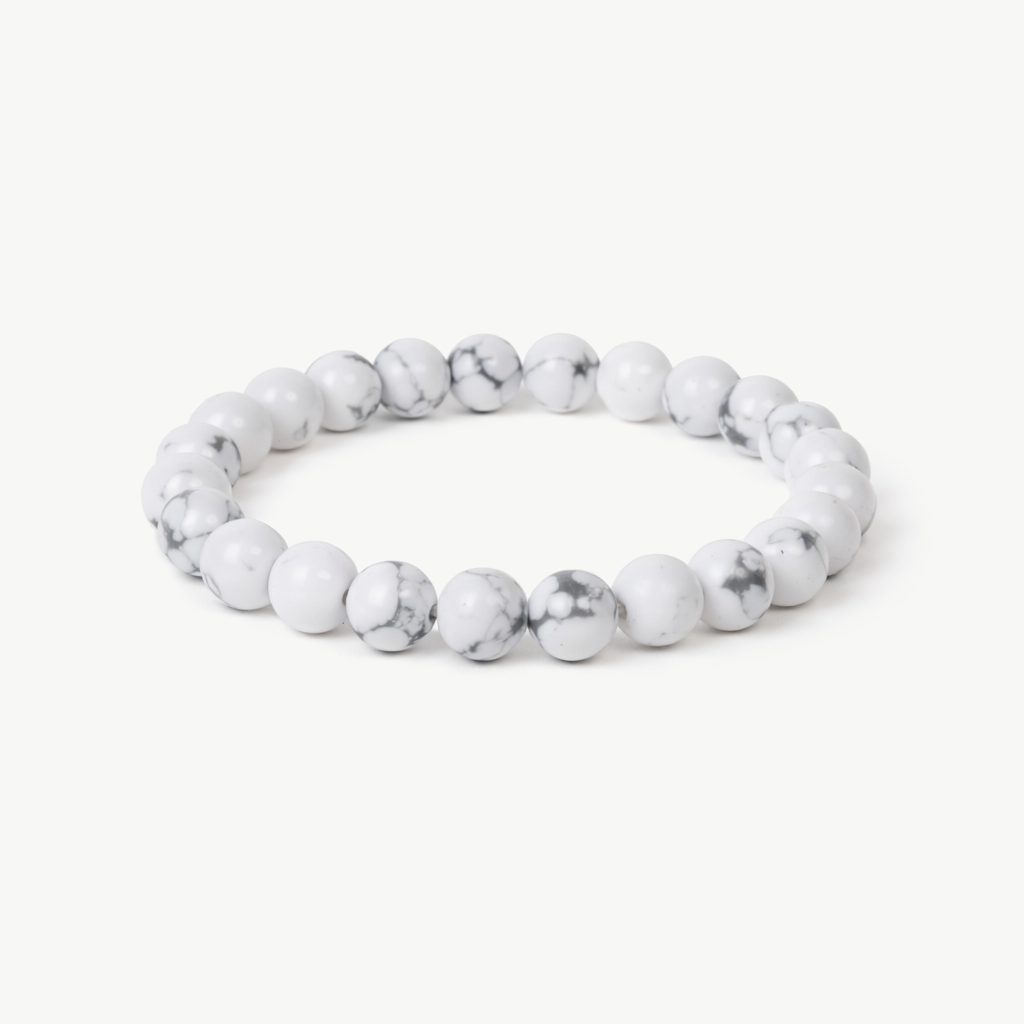 Howlite Calm Beads Bracelet