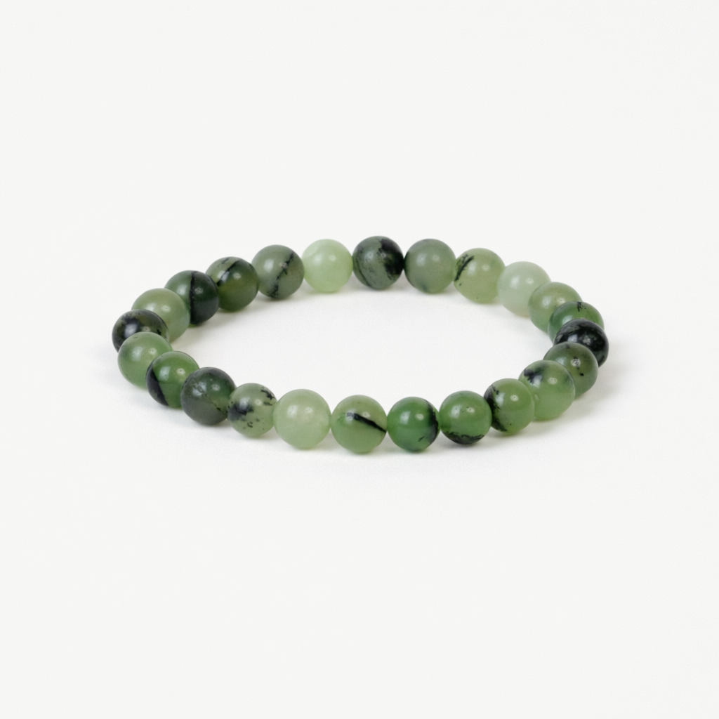 Prehnite Harmony Beads Bracelet